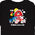 thumbnail image 4 of Inktastic Two-i-e-i-o 2nd Birthday Boys or Girls Long Sleeve Toddler T-Shirt, 4 of 5