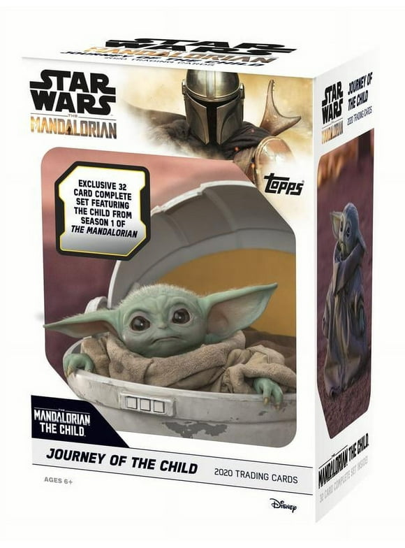 Topps the Mandalorian: Journey of the Child Star Wars Trading Cards Blaster Box- Featuring Baby Yoda