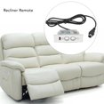 thumbnail image 3 of 2 Button 5 Pin Electric Recliner Controller, USB Charging Hand Control Switch for Sofa, Easy Installation, Compatible with Various Electric Furniture Types, Plug and Play, 3 of 7
