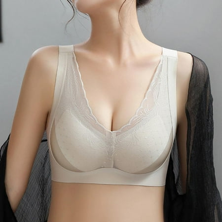 

Women s Bra No Steel Ring Slim Breathable Gather Sports Sleep Spring Summer Casual Basic Soft Fashion Cute Daily Versatile Style Underwear