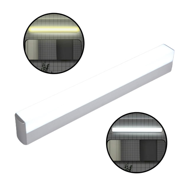 SUTENG Bathroom Front Mirror Lamp Makeup LED Light Wall Mount Lamp Fixture Mirror Lighting Indoor Wall Lamp for Washroom