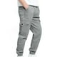 thumbnail image 3 of Cowsor 2PC Boys Cargo Sweatpants Casual Hiking Pants Joggers Athletic Trousers Cotton Loose Straight Pants for Men, 3 of 6