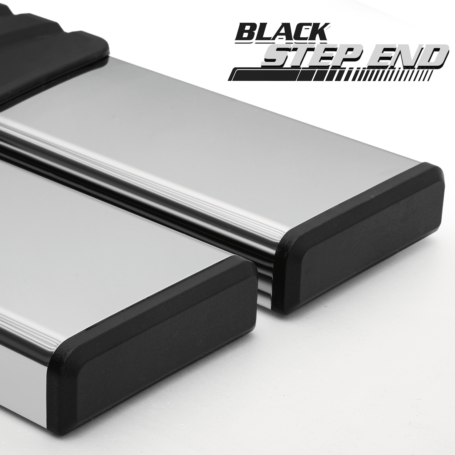 M-AUTO For 2007-2019 Chevrolet Silverado/GMC Sierra 1500 2500HD 3500HD Double Cab Extended Cab Chrome Side Step Nerf Bar Running Boards