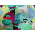 thumbnail image 5 of oneOone Cotton Cambric Lime Fabric Abstracts Craft Projects Decor Fabric Printed By The Yard 56 Inch Wide, 5 of 5