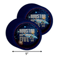 thumbnail image 2 of Houston We Have a Five Year Old Space Birthday Party Supplies - Boys 5th Birthday Party Supplies 64 Piece Tableware Set Includes Large 9" Paper Plates Dessert Plates, Cups and Napkins Kit for 16, 2 of 9