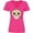 Hot Pink, variant on Inktastic DÃa de los Muertos Skull with Flower Women's V-Neck T-Shirt