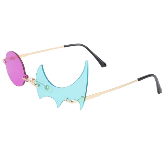 STRANDCHIC 1 Pair Sunglasses Metal Frame High-Definition Lens Festival Party Accessories