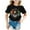 Black, variant on Back To School Shirts for Boys Girls Lightweight Soft & Lightweigh O Neck 1/4 Sleeve First Day Of Preschool Tshirt Little Kids 2026 Back To School Gift Tee