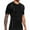 Black, variant on Generic Men's Gym Bodybuilding Muscle T Shirts Casual Slim Fit Lightweight Quick Dry Shirts Athletic Workout Running Tops
