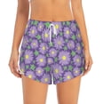 thumbnail image 2 of Goofa Daisies Flowers Printed Women 2 in 1 Running Shorts,Quick Dry Athletic Workout Shorts,High Waisted Athletic Shorts with Liner Pockets-XX-Large, 2 of 9