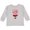 AC-Heather Grey, variant on Inktastic Monkey 2nd Birthday for Girl Girls Long Sleeve Toddler T-Shirt