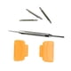thumbnail image 3 of Juego de Adaptadores Conector de 16 Mm para Piezas de Bricolaje Yuyangstore Adaptador de correa de reloj naranja, 3 of 8