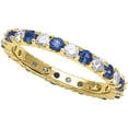 thumbnail image 2 of Karina B� Genuine Sapphire Eternity Band, 2 of 9