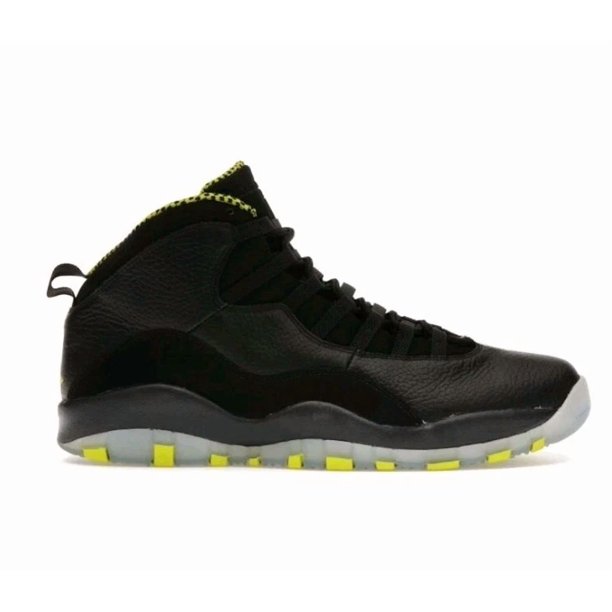 Ni - ke Ni - ke Air Jordan 10 X Retro Venom Green 310805-033 Rare 2014 Collection Sneaker