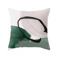 thumbnail image 1 of Felwors Exquisite Abstract Geometric Oil Painting Pillowcase Home Sofa Pillowcase, 1 of 4