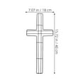thumbnail image 2 of HEALEEP 3Ud Base De Guirnalda Metálica Para Espiritual En Pared, 2 of 8