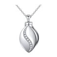 thumbnail image 4 of Cremation Urn Necklace Container Pendant Secure Tube Bottle Detachable Hanging, 4 of 8