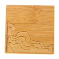 thumbnail image 4 of OUNONA Heat Insulated Table Placemats Gradient Handmade Bamboo Coaster Creative Placemat Party Supplies (Style 2), 4 of 8