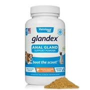 Glandex Dog & Cat Anal Gland Fiber Supplement Vegan Powder 4.0oz with Pumpkin & Digestive Enzymes - Boot the Scoot - by Vetnique Labs…