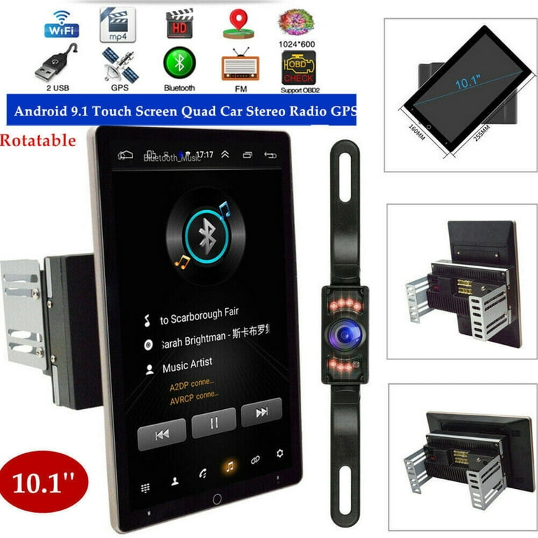 7 Android 9.1 Double 2din Car Stereo Radio GPS WiFi Obd2 Mirror Link  Player for sale online