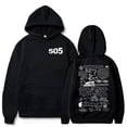 thumbnail image 2 of Sudadera con capucha 505 Arctic Monkeys Music Merch Regalo para fanáticos Suéteres Tops Ropa de calle Unisex, 2 of 5
