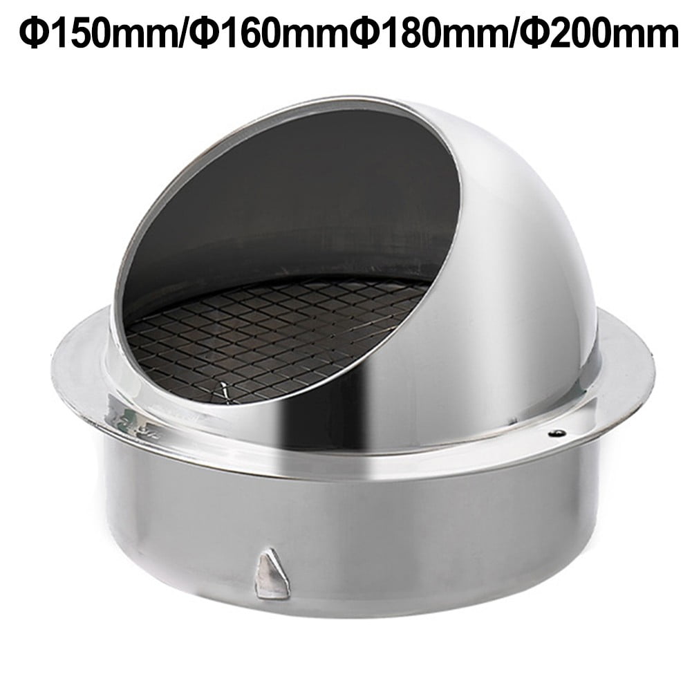 304 Stainless Steel Range Hood Weatherproof Cap Thickened And Thickened Dense