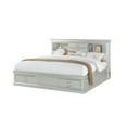 thumbnail image 3 of ACME Louis Philippe III - Queen Bed w/Storage in Platinum, 3 of 3