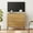 Oak, variant on 31.5" Reeded Dresser TV Stand, Modern Minimalist Entertainment Center, Wooden TV Console with Storage for Living Room,Bedroom