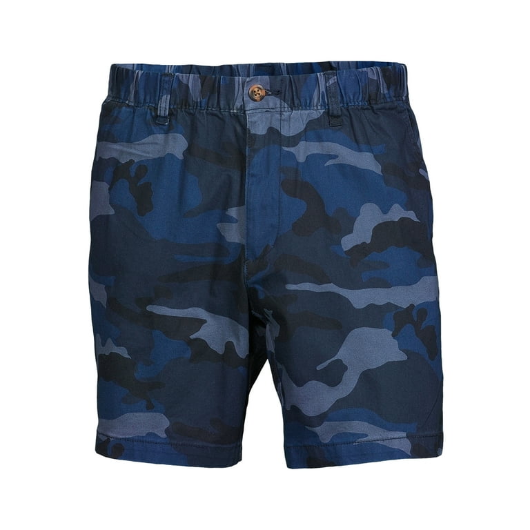 Valentino blue cheap camo shorts