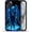 The Blue Glowing Wolf, variant on Compatible with iPhone 13 Case, Black Red Eyes Wolf Case for Case Soft TPU + Hard PC 2-in-1, Anti-Scratch Soft TPU Shockproof Unique Protective Cover Pattern Design