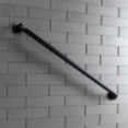 thumbnail image 2 of Kingston Brass DR714360 Metropolitan 36" Grab Bar, 1-1/4" Diameter, Matte Black, 2 of 4