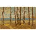 thumbnail image 2 of Ferdinand Katona 18x13 Gold Ornate Wood Frame and Double Matted Museum Art Print Titled - Birches in Autumn (1900-1910), 2 of 4