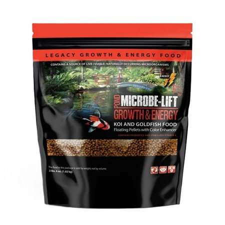 Eco Labs MLLHGEMD Growth and Energy Koi and Goldfish Food, 36-Ounce