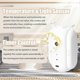 thumbnail image 2 of 2pc Curtain Motor BT Voice Control Switch Robot APP Control Timer Setup Compatible with Alexa Google Home for T-Rail/U-Rail, 2 of 5