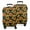 Black Orange Sunflower, variant on Black Geometric Sunflower Pattern Luggage Cover Fashion Suitcase Cover Baggage Covers Fit 25-28 Inch Luggage (Go Travel)
