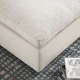 thumbnail image 2 of Modway Commix Down Filled Overstuffed Ottoman in Light Beige, 2 of 10