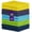 Assorted 3, variant on DecorRack 10 Pack 100% Cotton Washcloth, Luxurious Soft, 12 x 12 inch Ultra Absorbent, Machine Washable Washcloths, Assorted Set 2 (10 Pack)