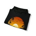 thumbnail image 5 of Retro Hawaiian Sunset Hoodie Unisex Heavy Blend™ Hooded Sweatshirt, 5 of 9