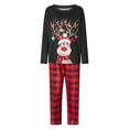 thumbnail image 2 of Fiomva Christmas Pajamas for Family 2023 Family Christmas Pjs Matching Sets Plaid Family Christmas Pajamas Sleepwear, 2 of 10