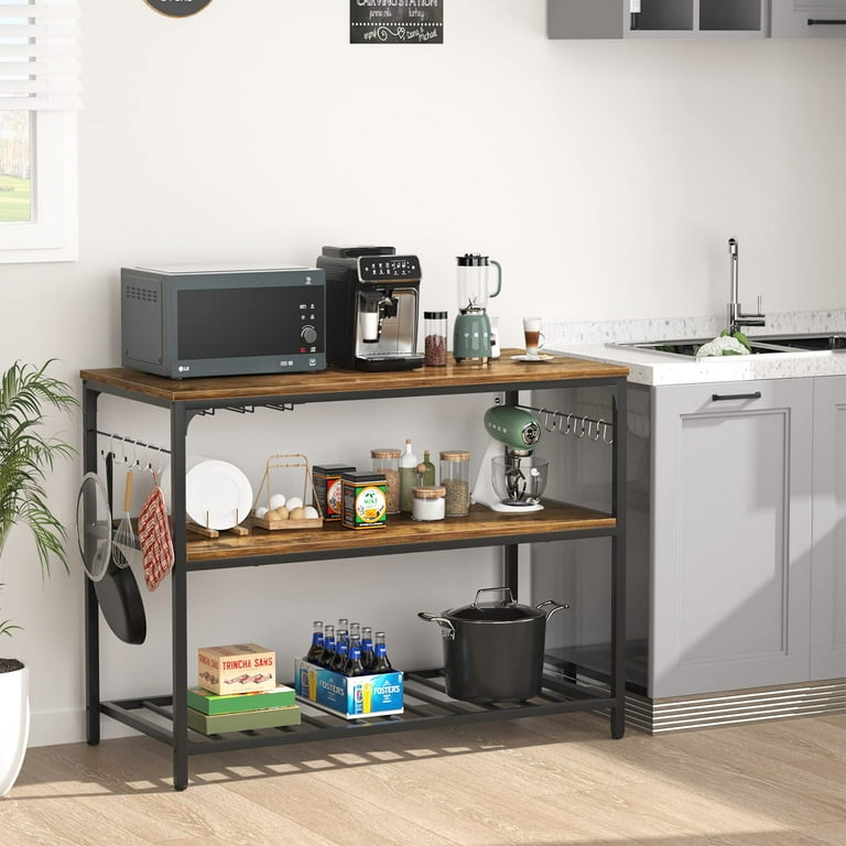 Kitchen island with wine glass rack new arrivals
