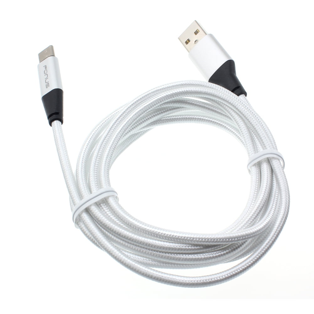 BLACK / 3Mt Original Xperia XA1 10FT USB to Type-C Charging and Transfer Cable. 