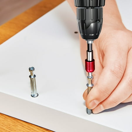 UPKOCH 4 Pcs Drill Bit Extension Drill Bit Shank Extension Rod Kit Shank Impact Drill Bit Holder For Drill Bits Nuts Drivers