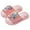 Pink, variant on FINALGANG Child Girls Boys Kids Home Slides Indoor Floor Cute Cartoon Soft Comfortable Non- Linen Slipper Shoes Toddler Footwear 9-9.5 Years