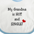 thumbnail image 4 of Inktastic Single Grandma Boys or Girls Baby Bib, 4 of 4