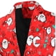 thumbnail image 4 of Chaquetas navideñas para hombre, chaqueta informal de traje navideño con un botón, 4 of 5