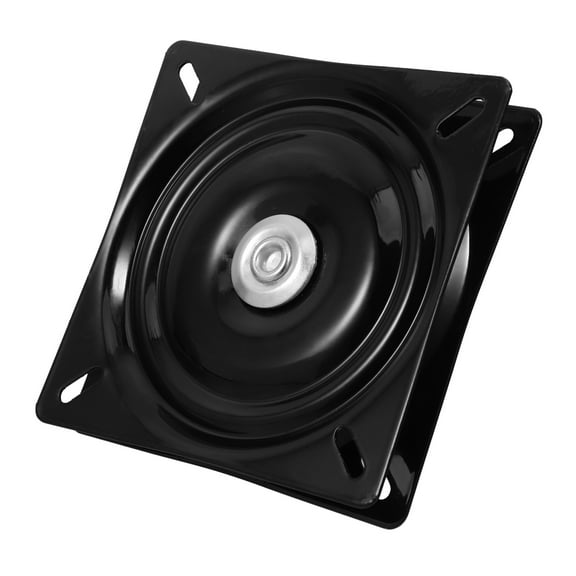 OUNONA  Chair Rotation Boat Seat Pedestals and Bases Angle Bracket Booster Door Plug Black