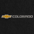 thumbnail image 2 of Lloyd Mats LogoMat Custom-Fit 2PC Carpet Floor Mats for 2023-2026 Chevrolet Colorado, Charcoal, 2 of 4