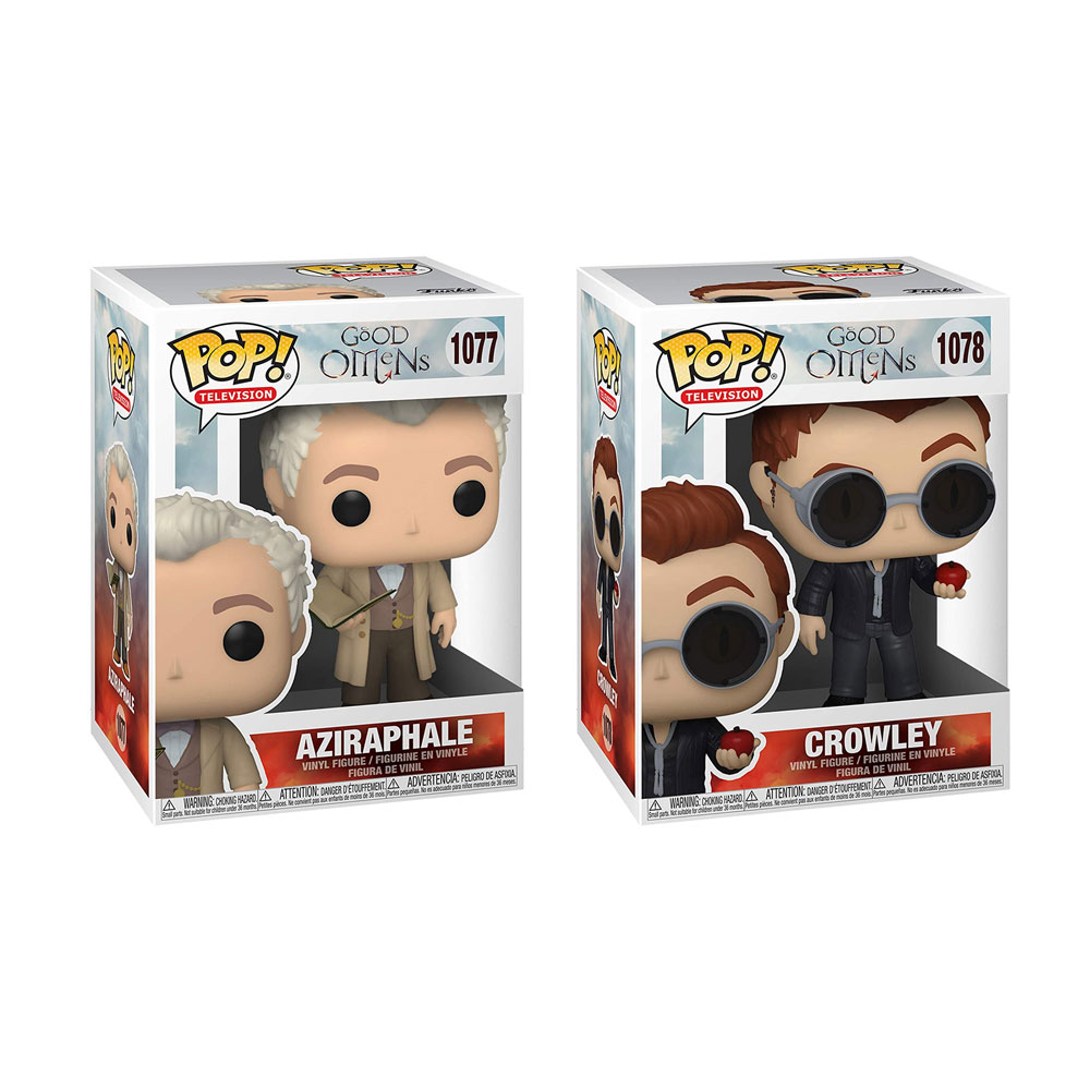 グッド・オーメンズ ファンコ POP Amazon.com: Funko Pop! TV: Good Omens - Aziraphale with Book