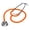 Orange, variant on Ever Ready First Aid Dual Head Stethoscope for Medical Doctors, 27" Purple