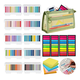 thumbnail image 1 of Notas Adhesivas 3100 PCS, 116 Colores, Transparentes De Índice , 14 Sets Y Notas Adhesivas Xtellar multicolor, 1 of 3
